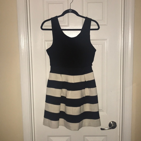 As U Wish Dresses & Skirts - Black and ivory dress.